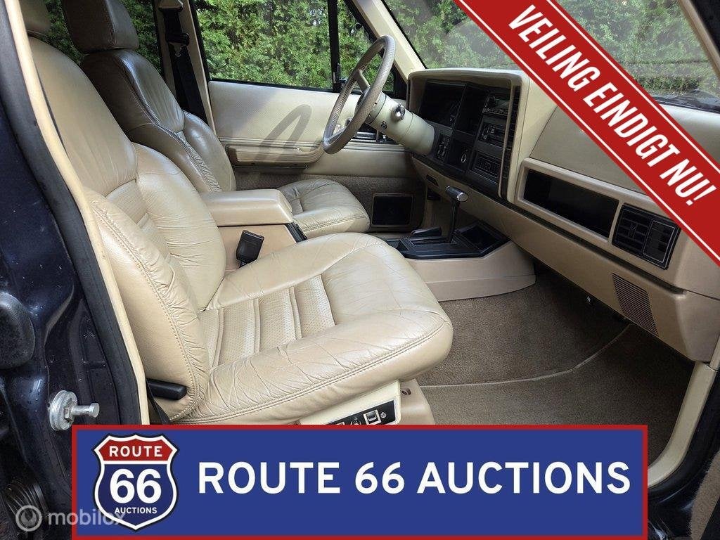 Jeep Cherokee XJ Limited | 1990 | Route 66 Auctions, Auto's, Jeep, Zwart, Bedrijf, Handgeschakeld