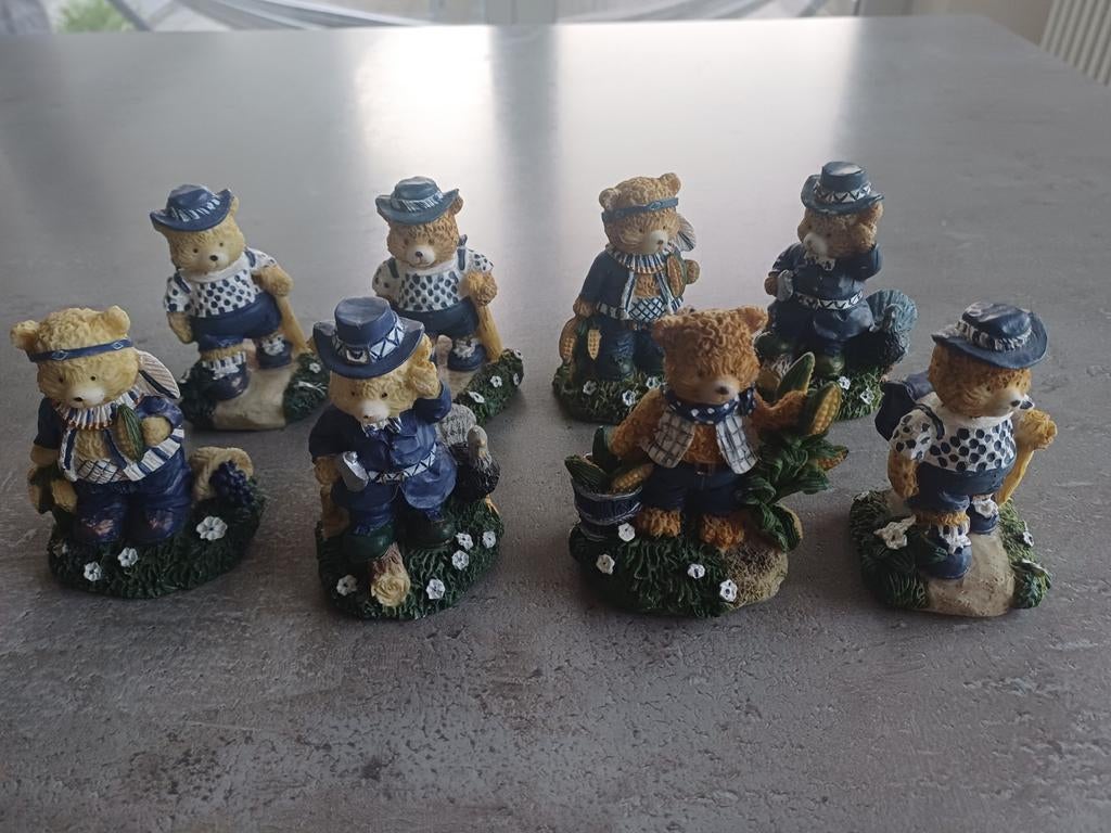Collection de 8 ours Paddington, Collections, Enlèvement ou Envoi