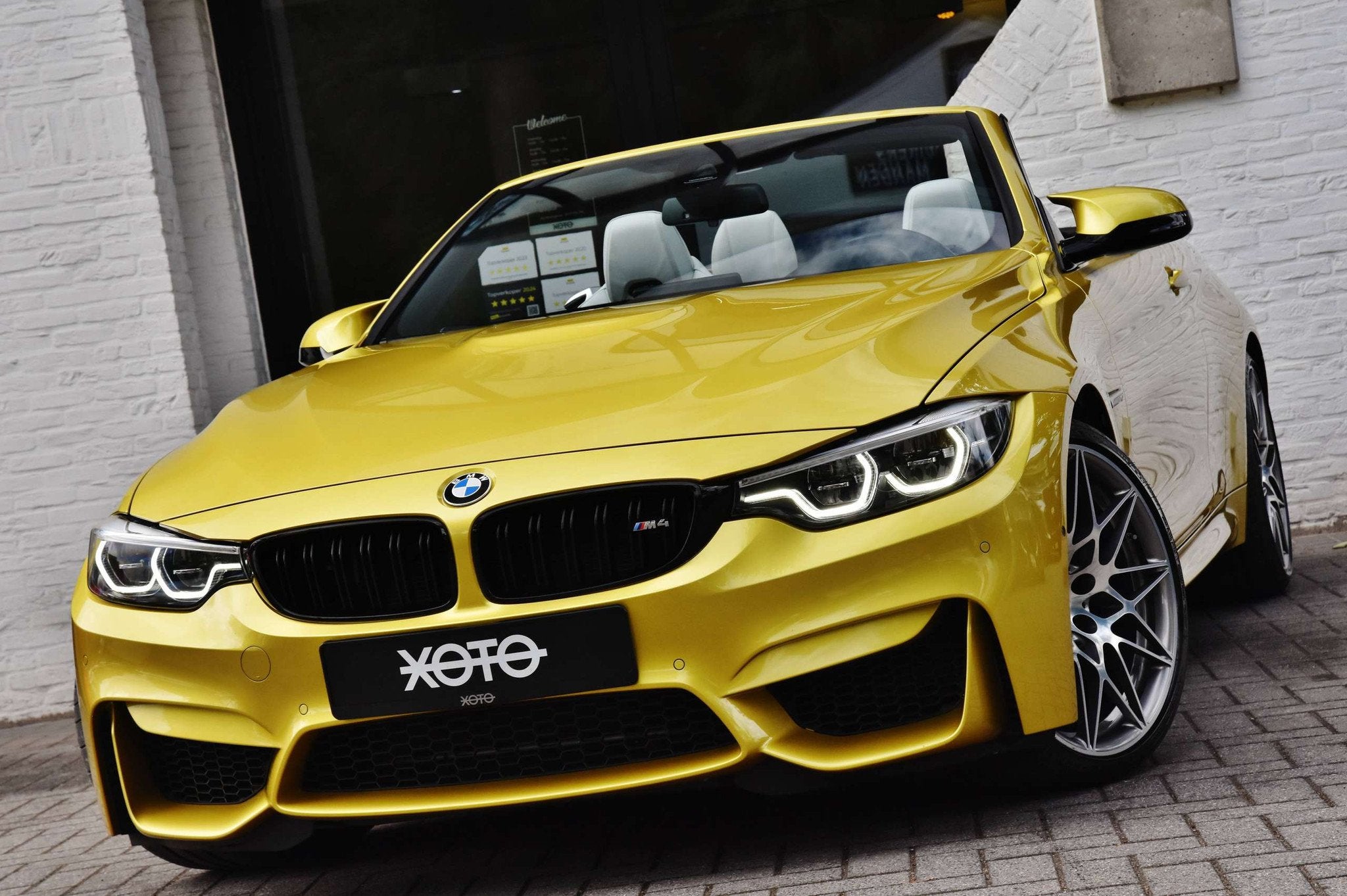 BMW M4 CABRIO 3.0 COMPETITION DKG DRIVELOGIC *FULL BMW HISTO, Cuir, Achat, 2 portes, 6 cylindres