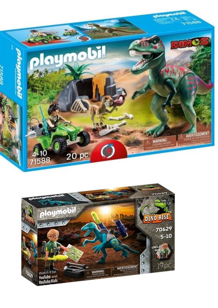 Playmobil T-REX - DINO'S twee dozen, Kinderen en Baby's, Speelgoed | Playmobil, Ophalen of Verzenden, Nieuw, Complete set, Overige typen