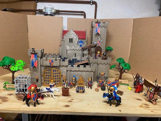 Playmobil kasteel 6000 met extra's, Kinderen en Baby's, Ophalen of Verzenden