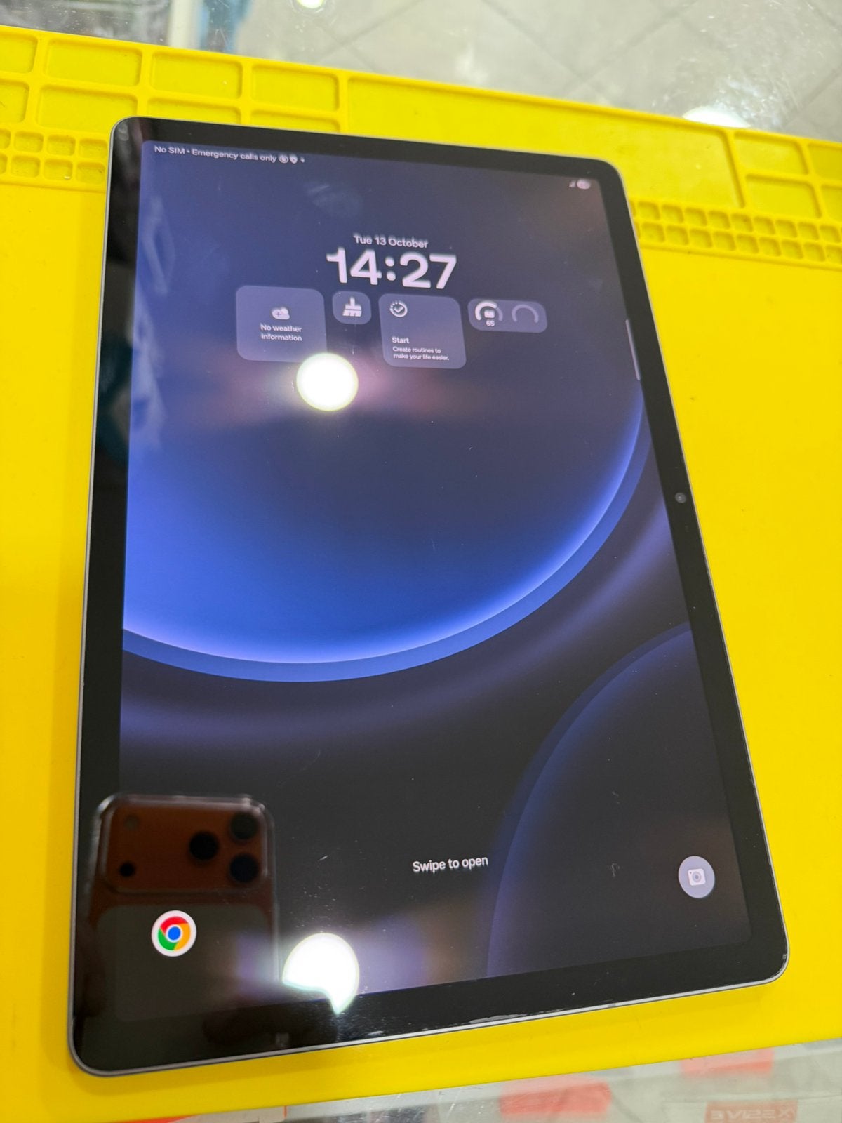 Samsung Tablet S9 FE, Ophalen, Refurbished, Wi-Fi en Mobiel internet, 128 GB