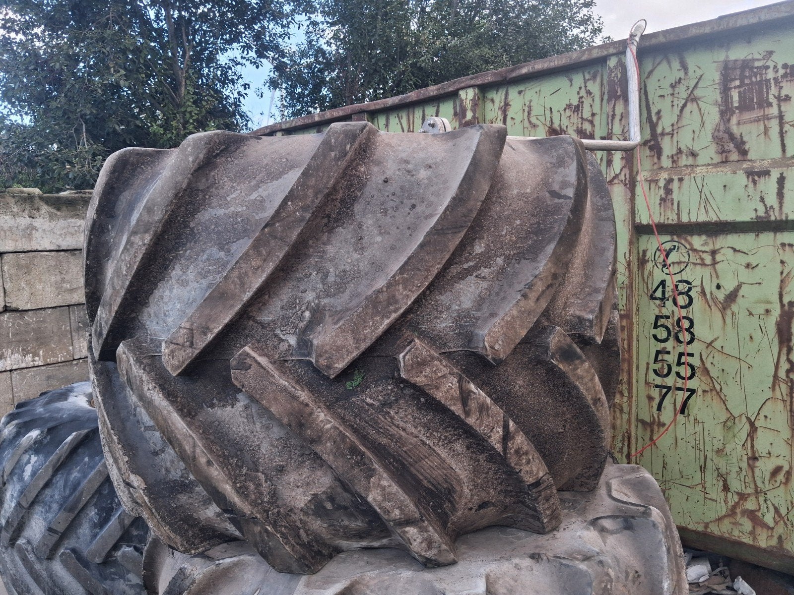 banden bulldozer koopje, Zakelijke goederen, Ophalen