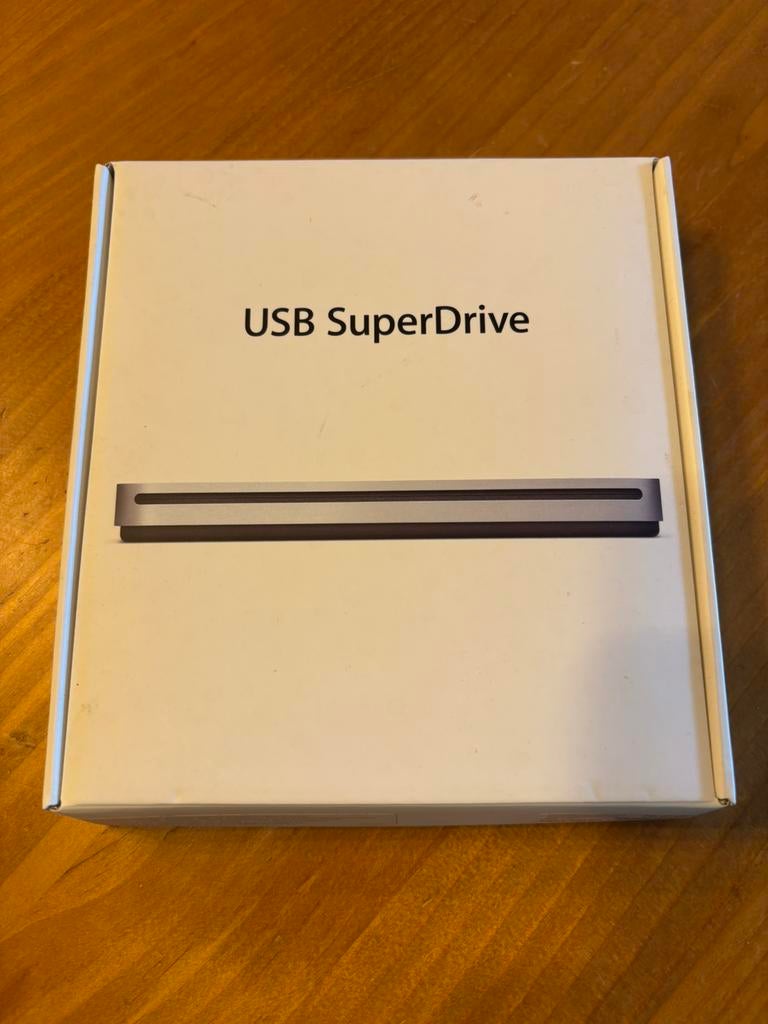 Nieuw: USB Superdrive Apple, Ophalen, Zo goed als nieuw, Cd