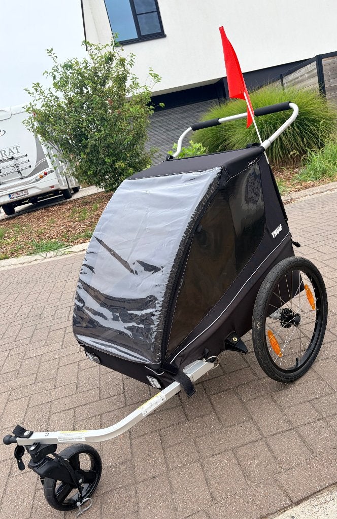 Fietskar Thule Coaster XT, Fietsen en Brommers, Ophalen, 20 tot 40 kg, Zo goed als nieuw, Thule / Chariot