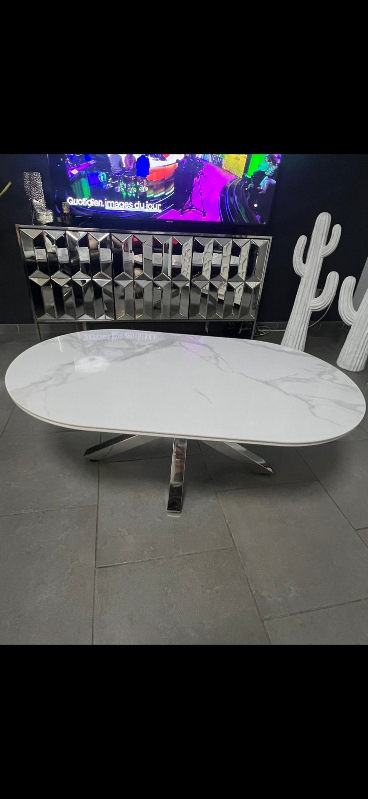 Table de salon, Maison & Meubles, Enlèvement, Comme neuf