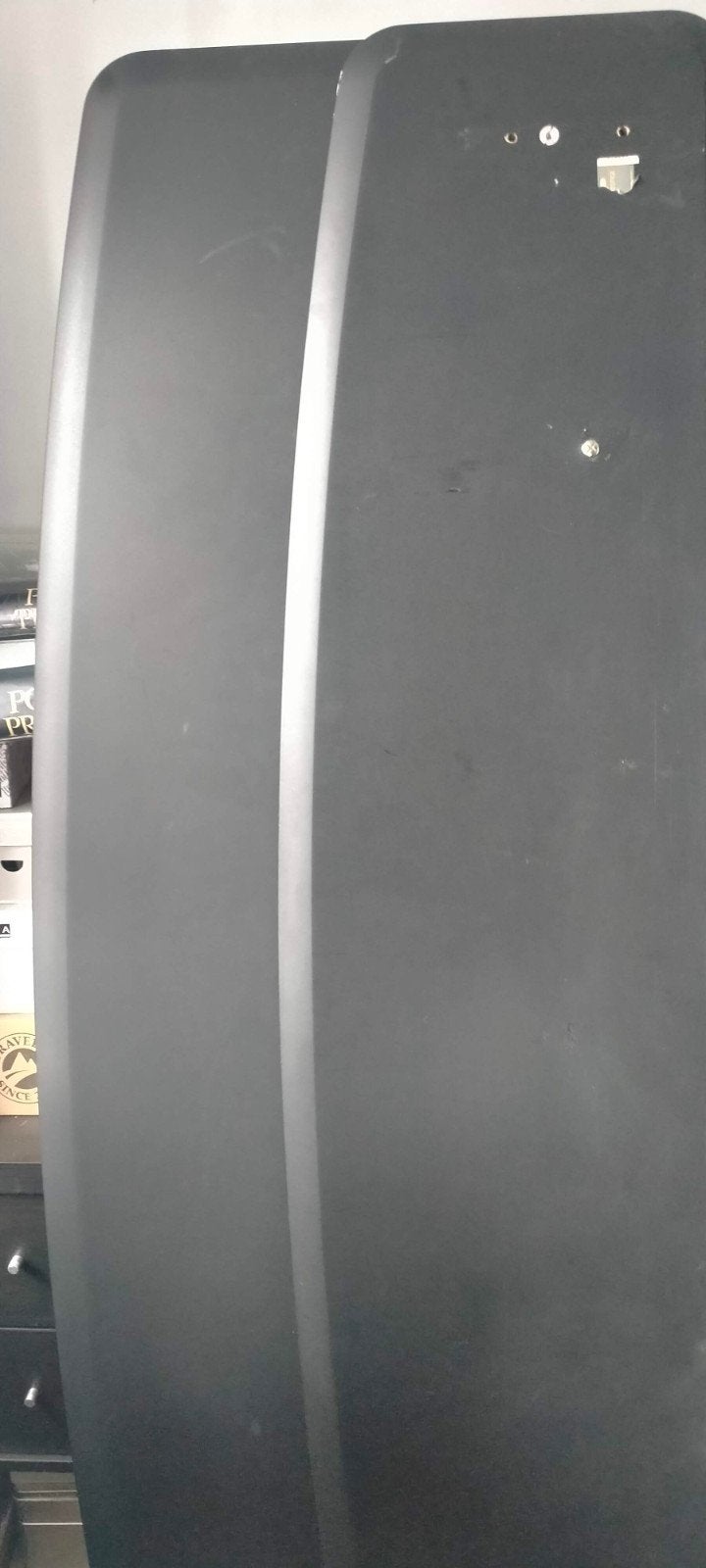 Stevig zwart bed met 3 nachtkastjes Gautier (genummerd), Ophalen, Zwart
