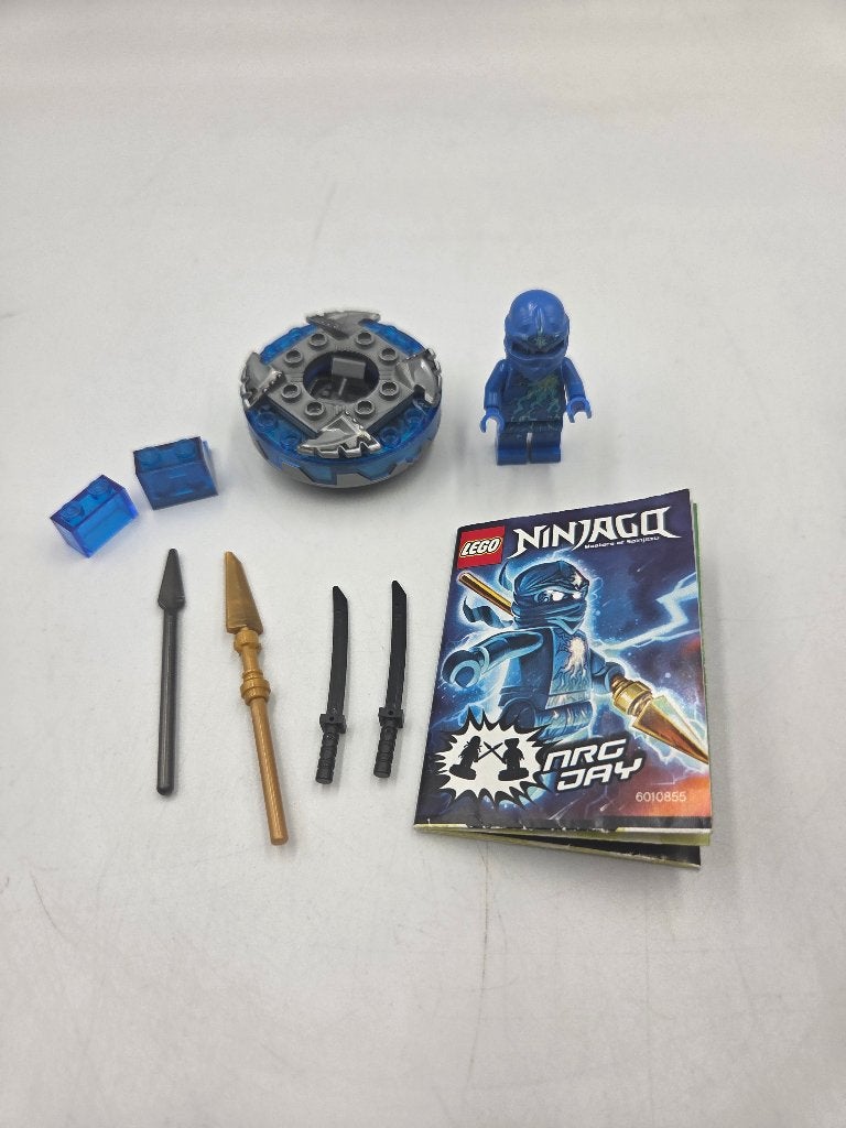Lego Ninjago 9570 NRG Jay, Lego, Ophalen of Verzenden, Zo goed als nieuw, Inclusief instructies