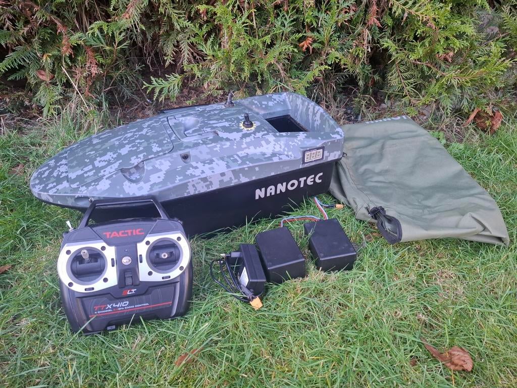 Voerboot nanotec pro met vexilar 1 jaar garantie, Watersport en Boten, Ophalen of Verzenden