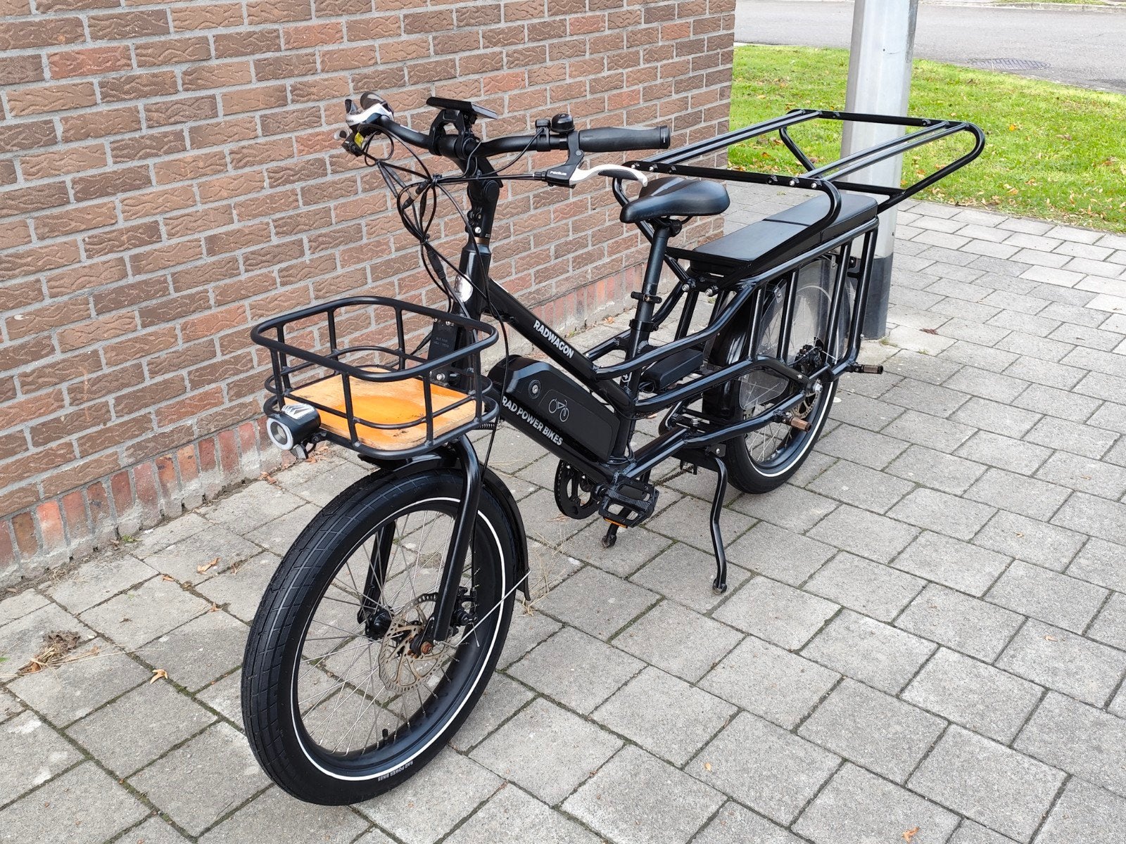 RadWagon 4 Cargo Bike / Longtail fiets (2023) - In Topstaat!, Fietsen en Brommers, Ophalen, Zo goed als nieuw, 50 km per accu of meer