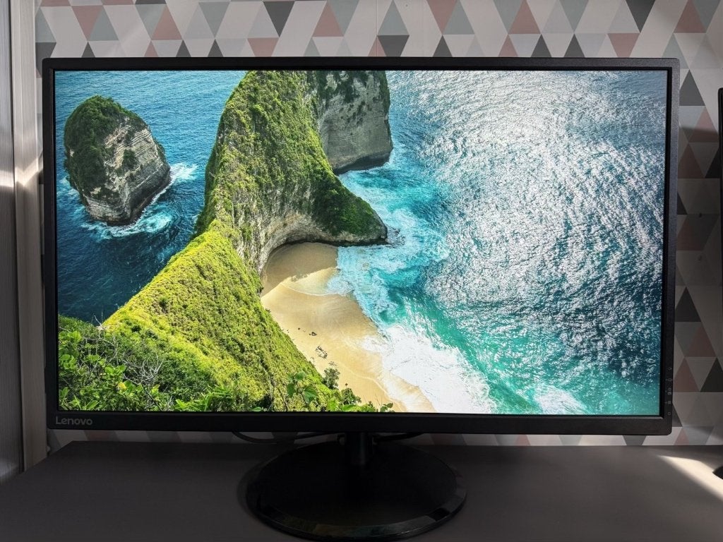 32 inch QHD Monitor (Lenovo D32q-20), Computers en Software, Monitoren, Zo goed als nieuw, DisplayPort, 61 t/m 100 Hz, Quad HD (2K)