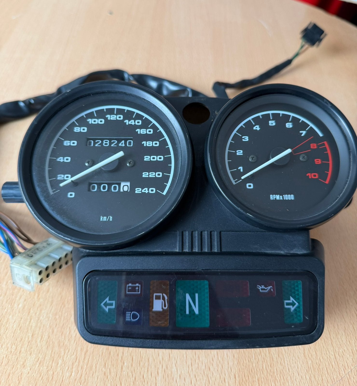 Compteur R 1100 RS, Ophalen