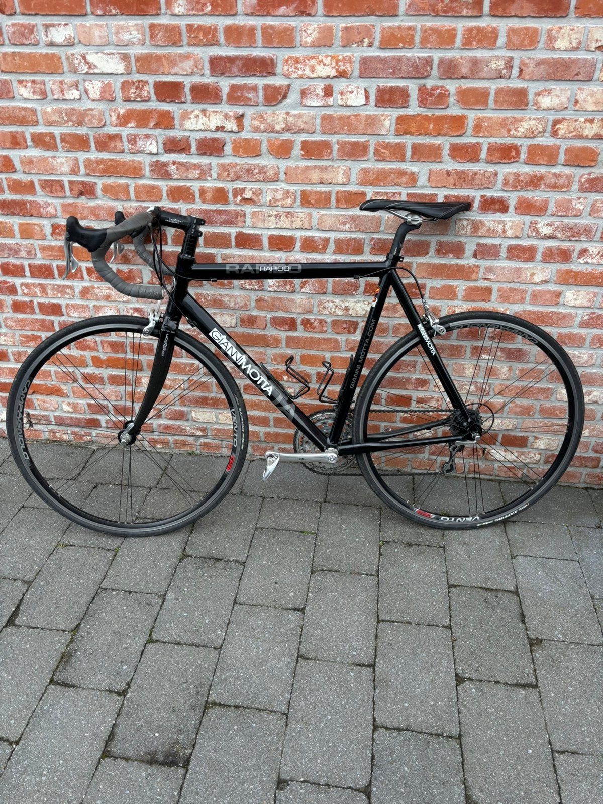 Koersfiets Gianni Motta Carbon & Alu Maat 54>57, Carbon, Velgrem, Meer dan 20 versnellingen, 53 tot 57 cm