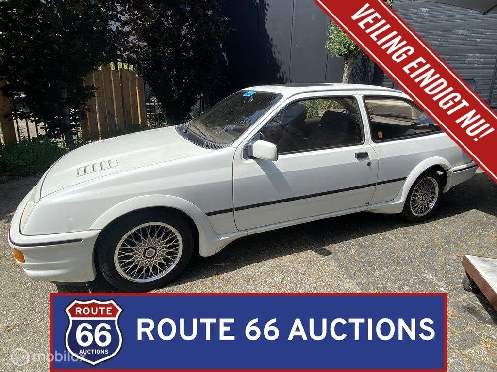 Ford Sierra RS Cosworth | 1986 | Route 66 Auctions, Autos, Achat, Entreprise, Boîte manuelle, Autre carrosserie