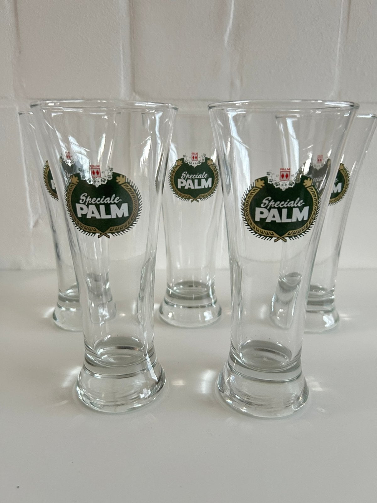5 verres à paume, Enlèvement ou Envoi, Comme neuf