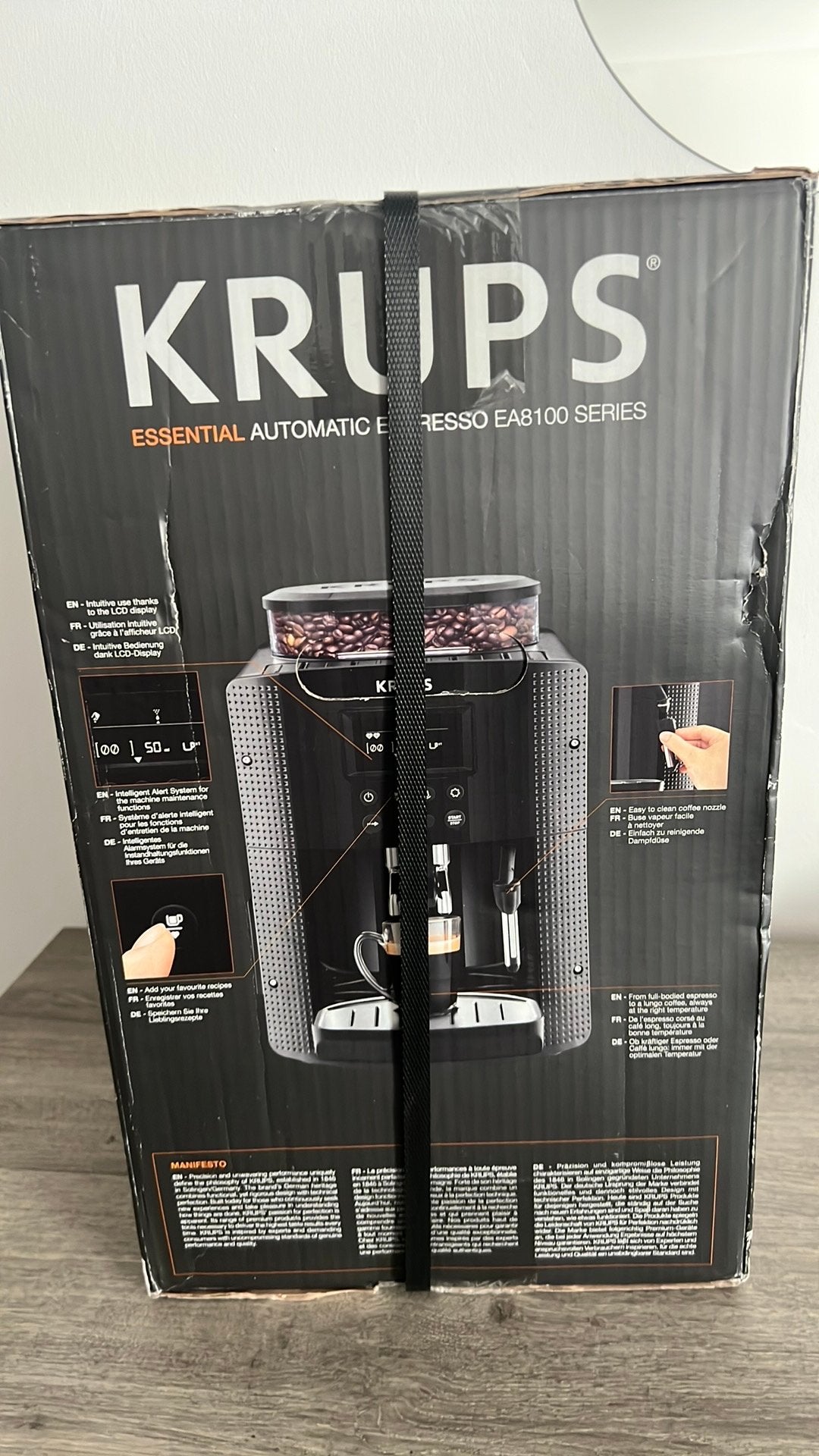 Krups Essential, Enlèvement, Autres modèles, Café en grains