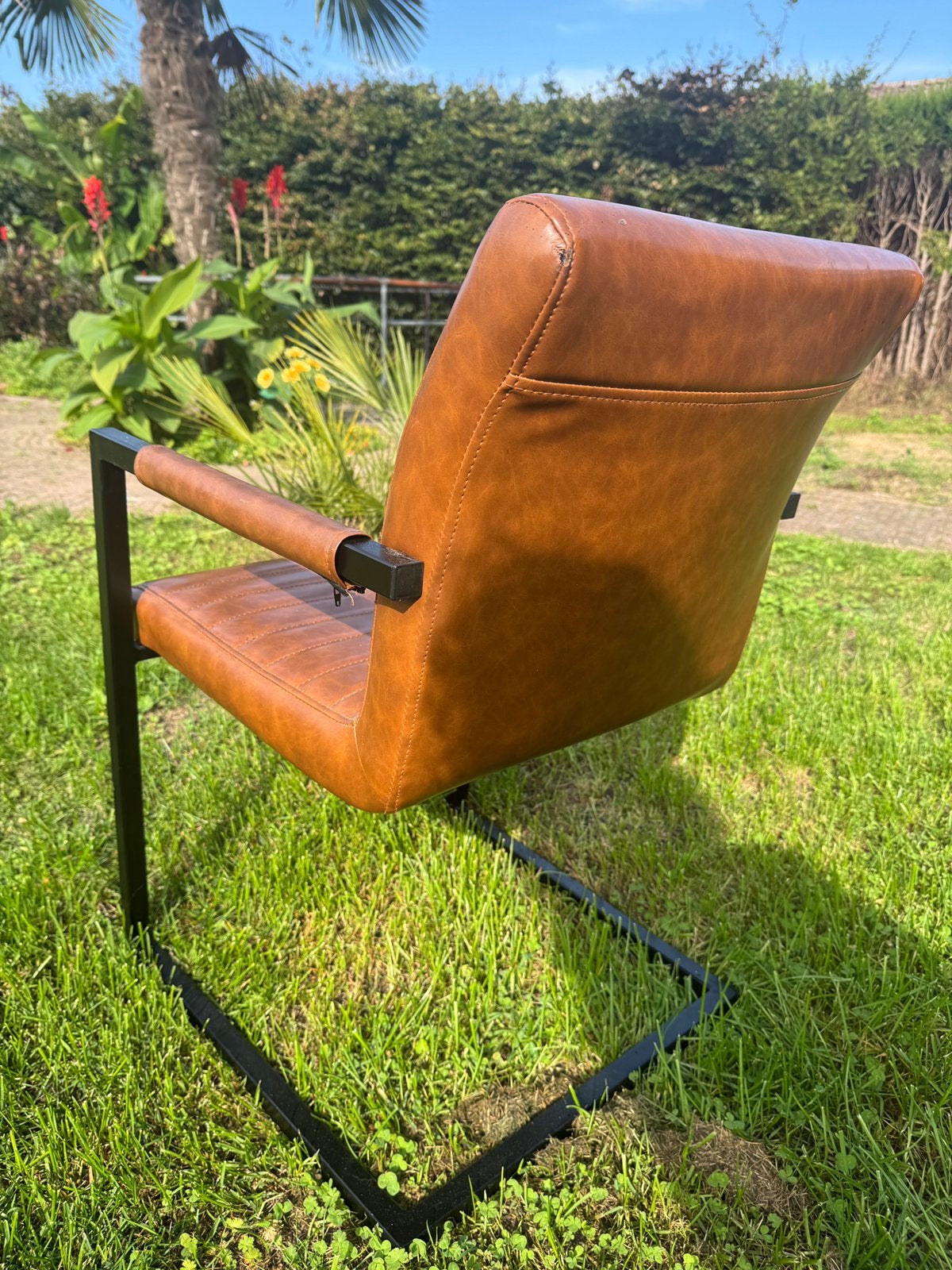 Eetkamerstoelen 4 stuks, Huis en Inrichting, Ophalen, Gebruikt, Bruin, Modern klassiek