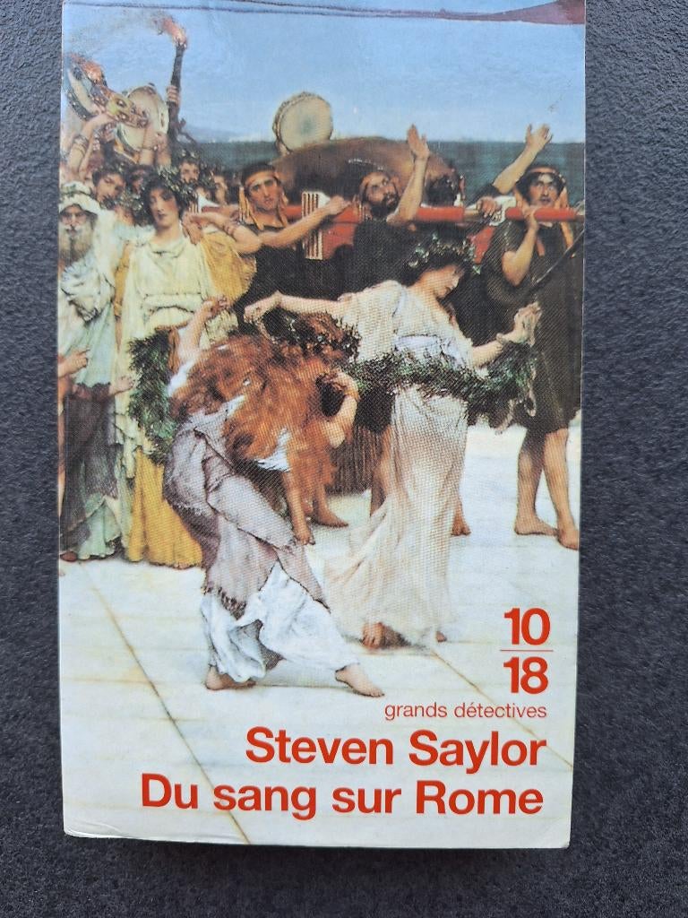 Du sang sur Roma - Steven Saylor, Boeken, Detectives, Gelezen, Ophalen