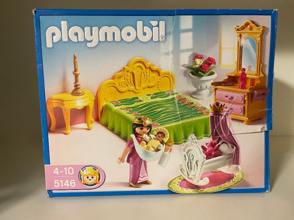 Chambre royale Playmobil - dans une boîte, Enlèvement ou Envoi, Comme neuf, Kit complet, Autres types