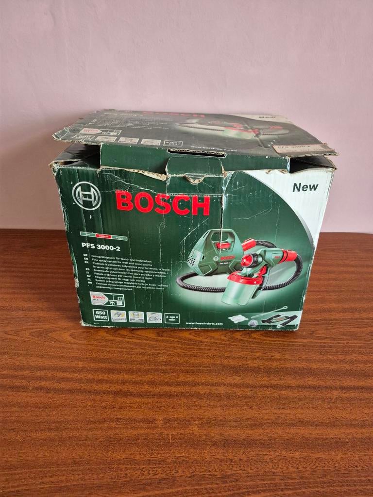 Verfspuitmachiene Bosch PFS 3000-2 allpaint 650w, Ophalen