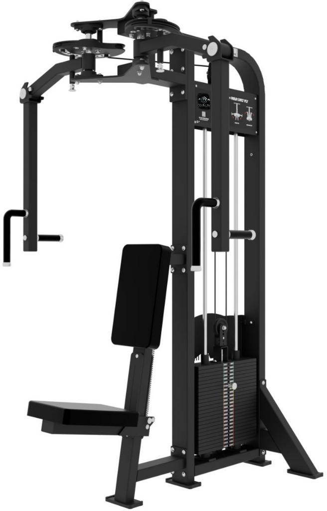 Dualix Titan Dual Rear Delt en Pec Fly 120 kg Stack – Black, Sport en Fitness, Fitnessmaterialen, Nieuw, Borst, Ophalen of Verzenden