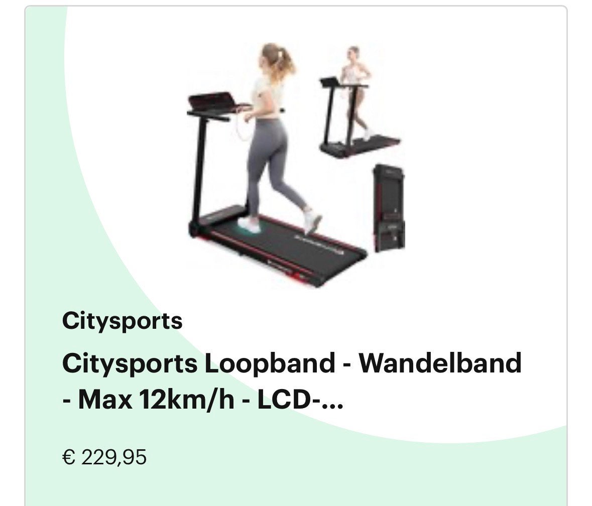 Loopband, Enlèvement, Comme neuf, Jambes, Tapis roulant