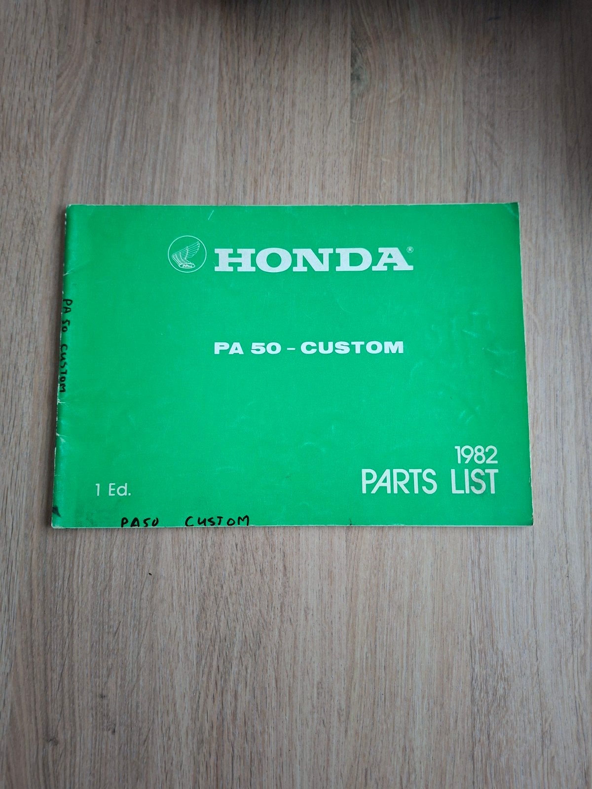 Manuel de pièces personnalisées Honda Camino, Enlèvement ou Envoi, Utilisé