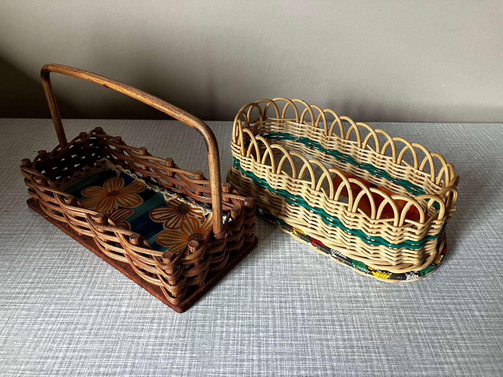 Vintage mandjes, Ophalen, Gebruikt