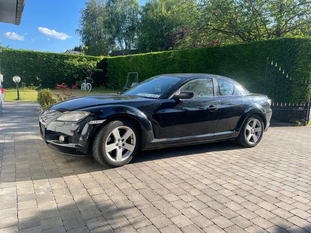Mazda RX8, Auto's, Mazda, Zwart, 4 cilinders, 1 kW, Zwart