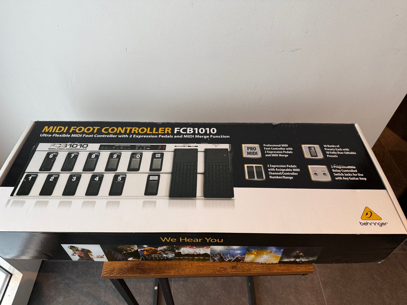 Behringer FCB1010, Muziek en Instrumenten, Midi-apparatuur, Ophalen, Zo goed als nieuw