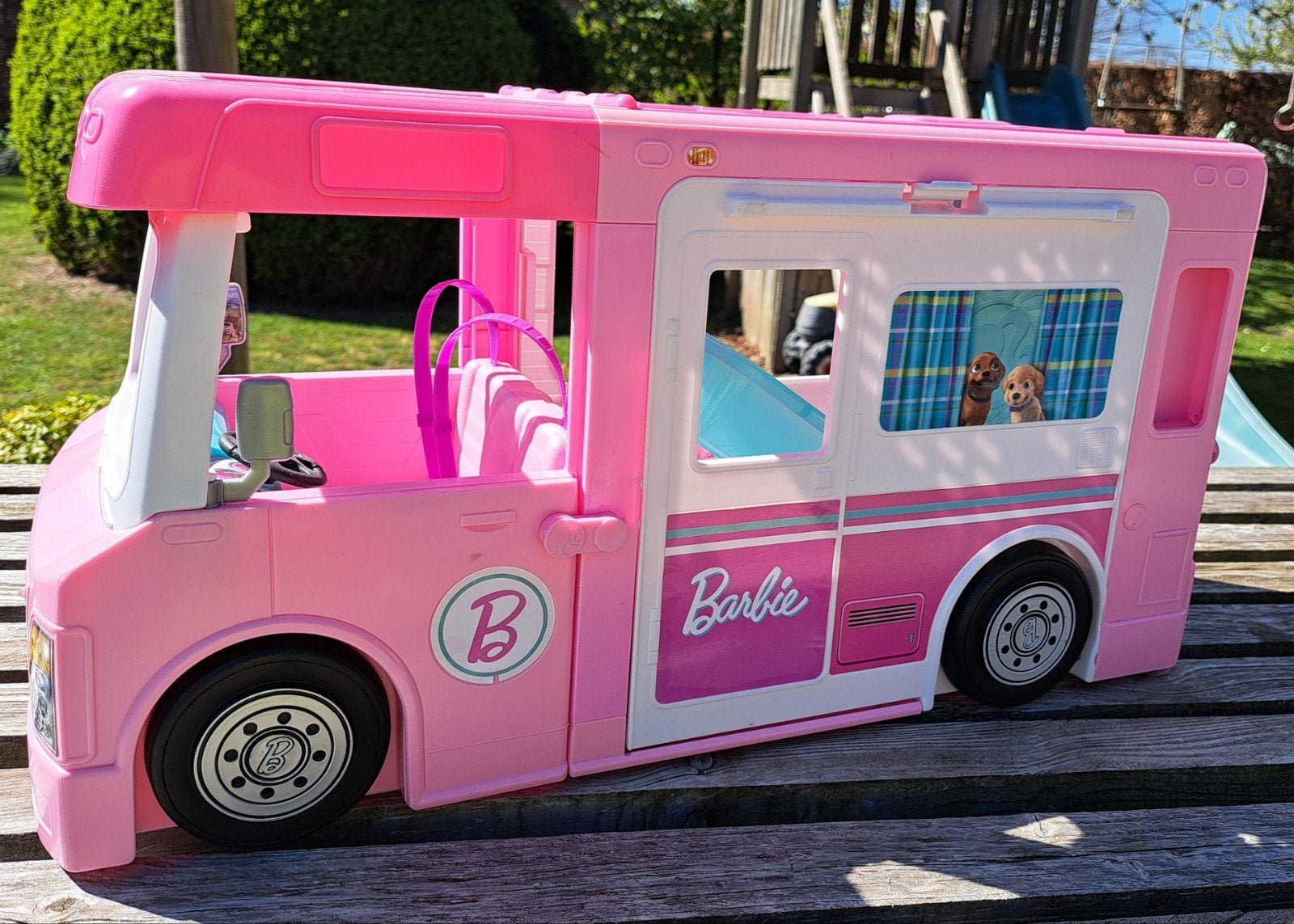 Dream Camper Barbie Mobilehome Vakantie, Ophalen of Verzenden, Zo goed als nieuw, Poppenhuis