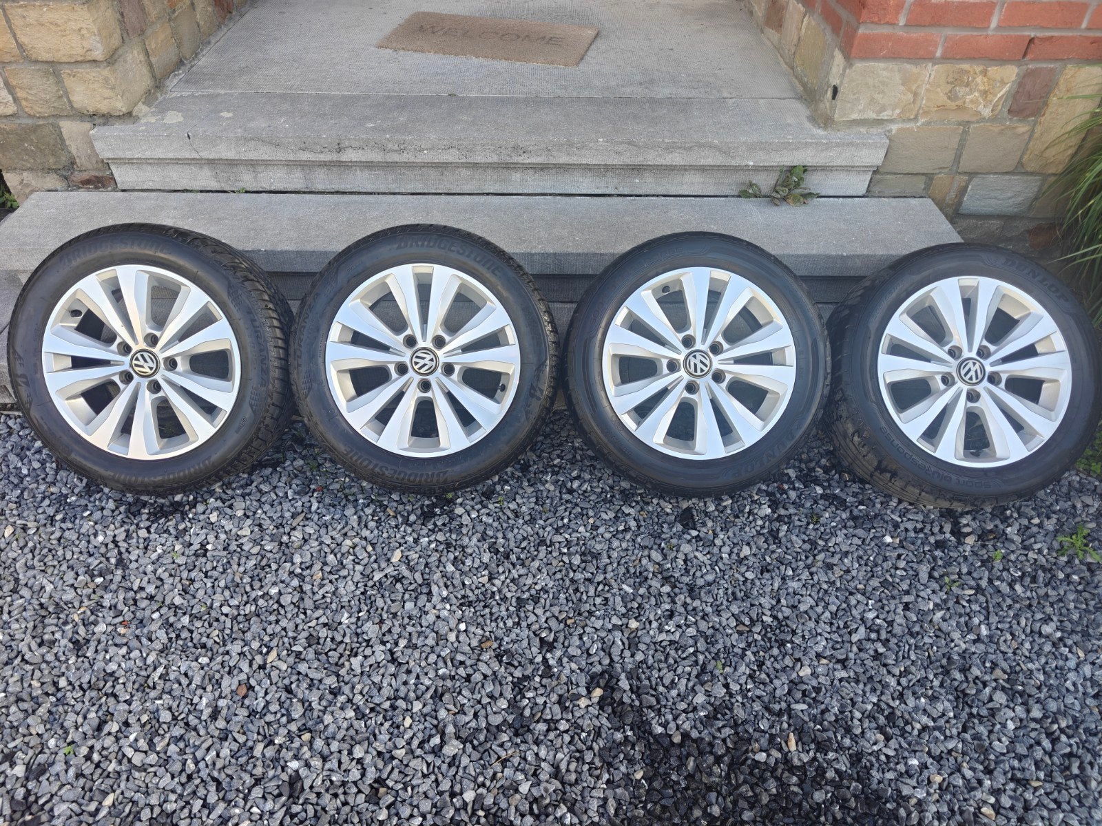 Jantes origine VW golf 7, Autos : Pièces & Accessoires, Pneus et Jantes, 16 pouces, Pneus été, 205 mm