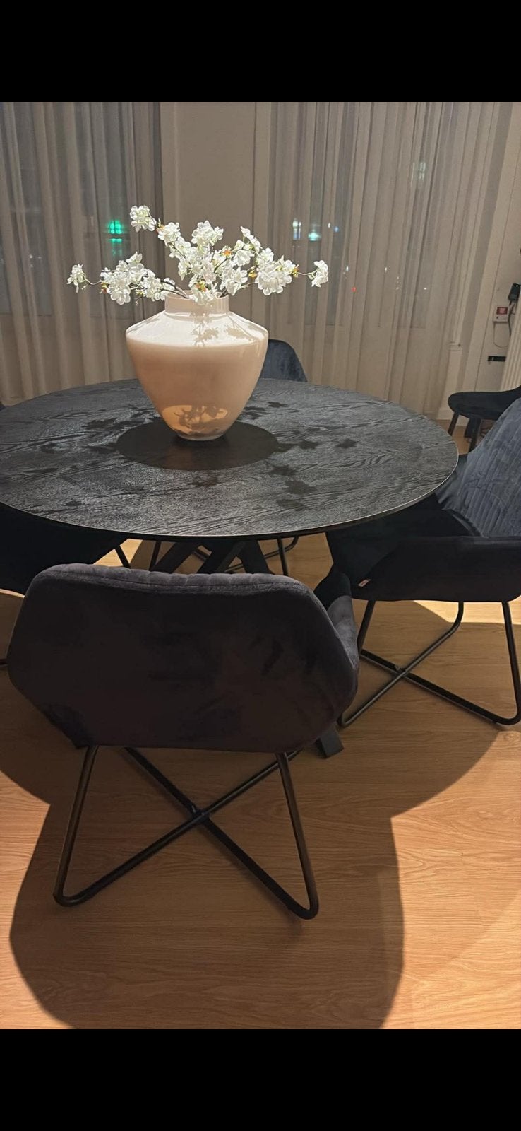 4 Stoelen vida xl, Ophalen, Zo goed als nieuw