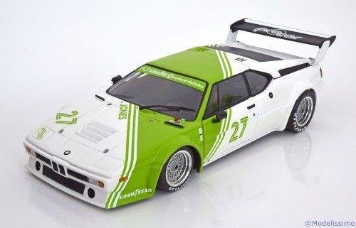 BMW M1 E26 #27 Alan Jones 1980 Minichamps 1/18 ZGAN, Ophalen of Verzenden, Zo goed als nieuw, Auto, MiniChamps
