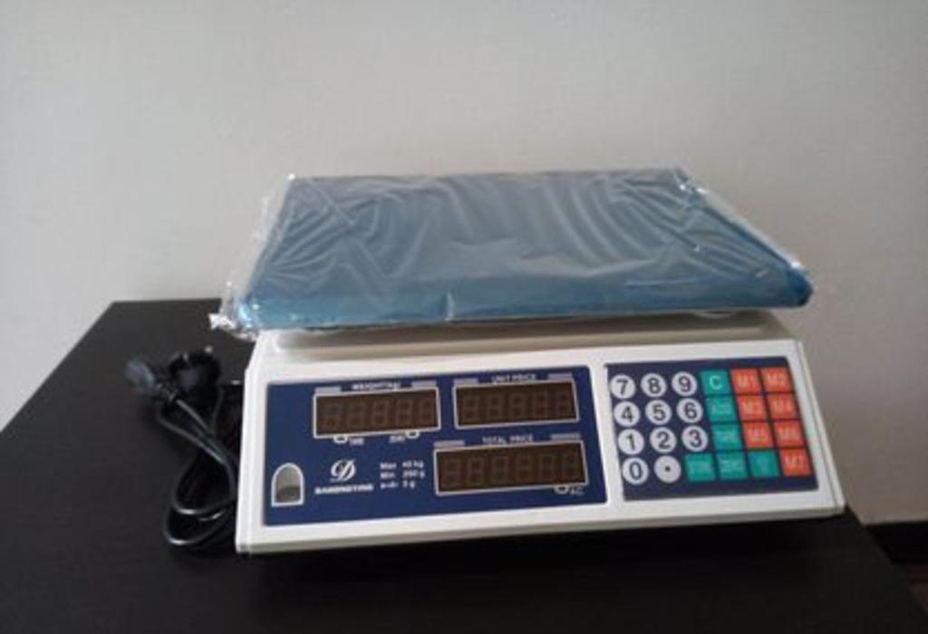 Nieuwe modellen digitale winkel weegschaal 40kg!!, Ophalen of Verzenden