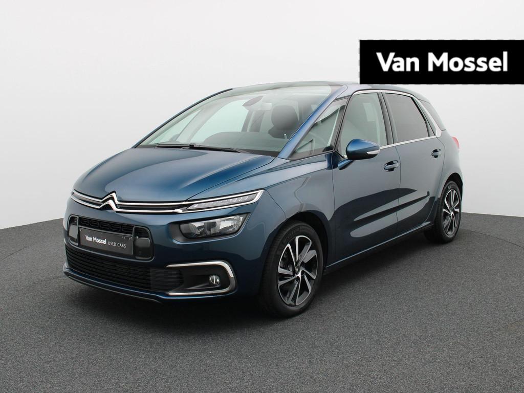 Citroën C4 Spacetourer 1.5 BlueHDi 130 S&S EAT8 Feel, Auto's, Gebruikt, 4 cilinders, Blauw, 1481 kg