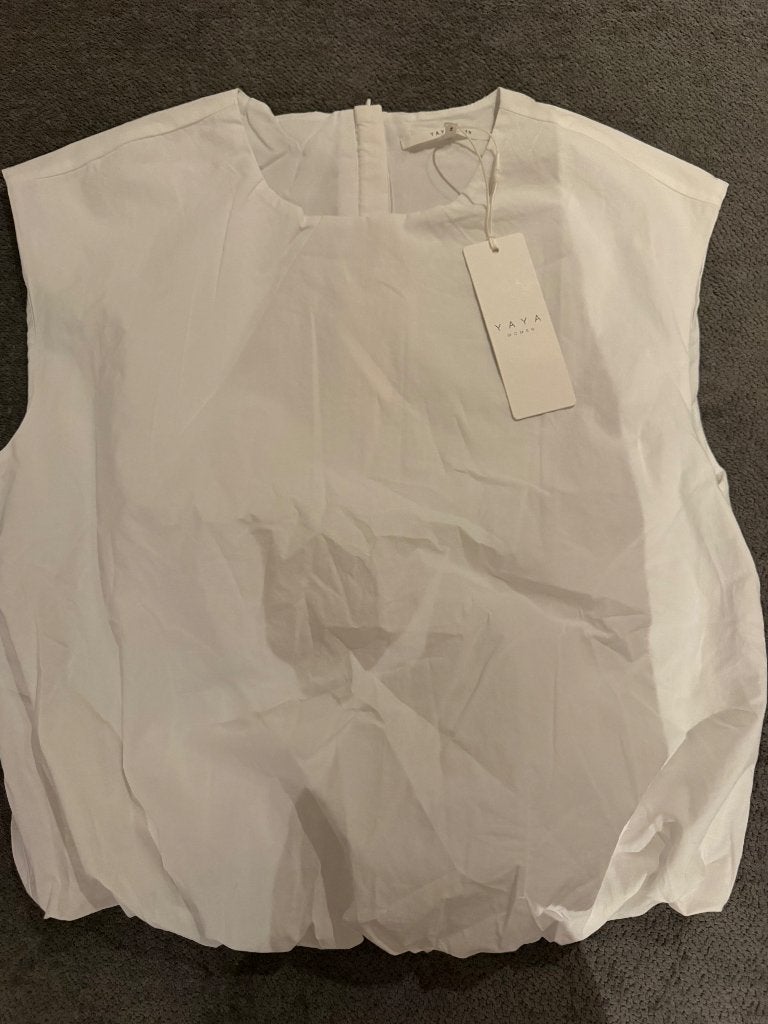 YAYA Open-Sleeve Top, Kleding | Dames, Maat 38/40 (M), Beige, Nieuw, Ophalen of Verzenden