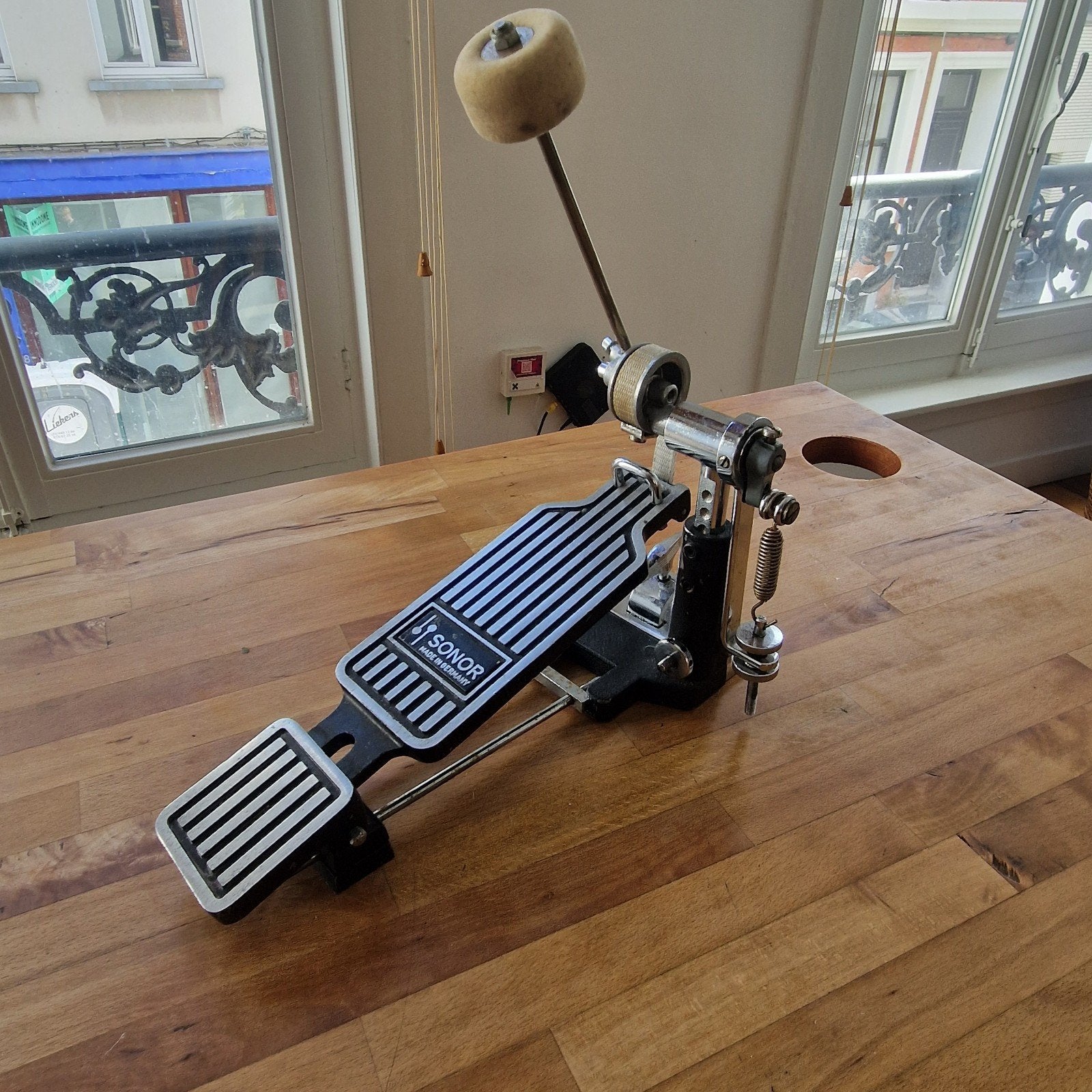 Vintage Sonor Z5322 bassdrumpedaal, Muziek en Instrumenten, Ophalen of Verzenden