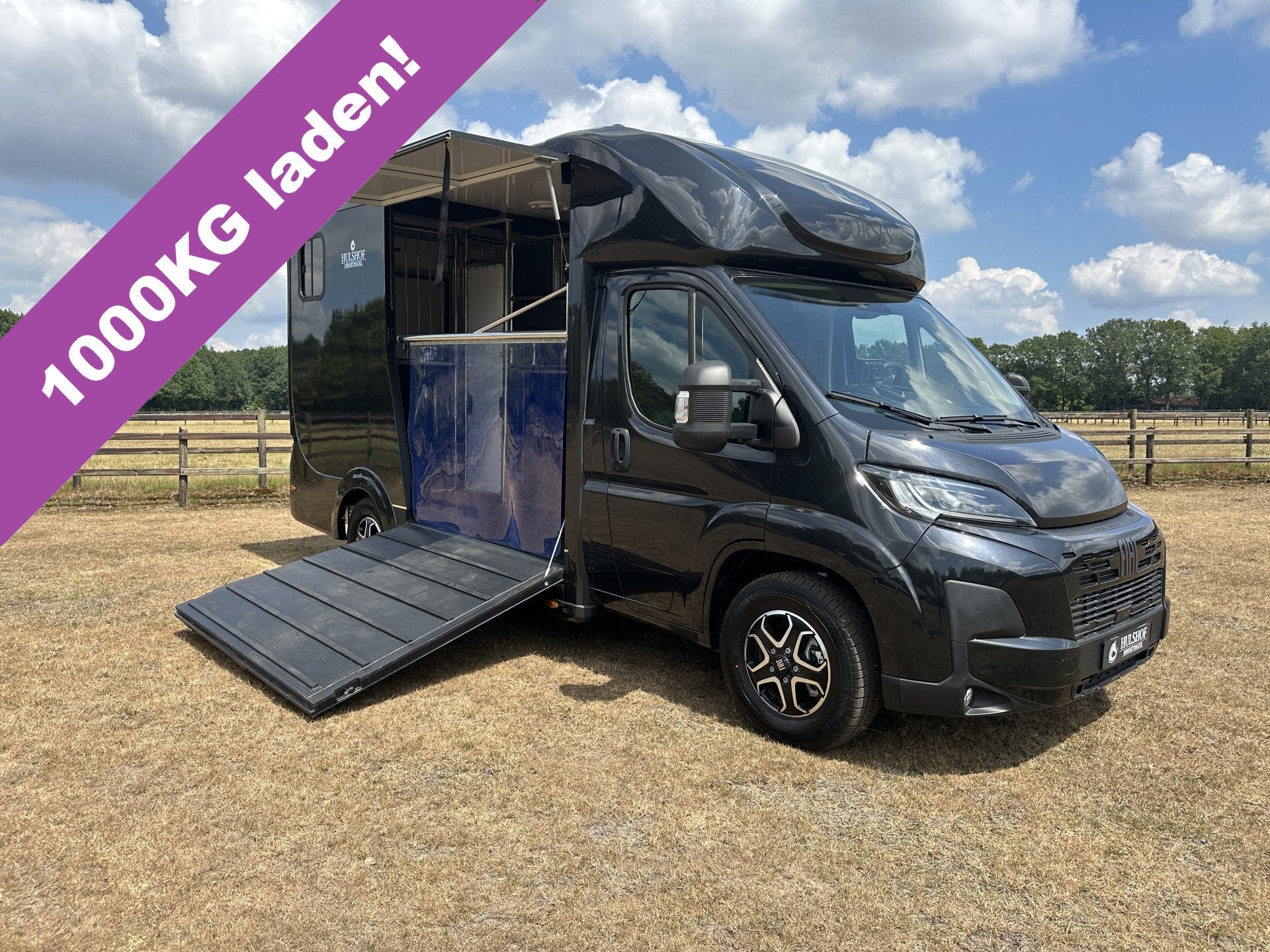 Fiat Ducato 3.65T C1-Rijbewijs 2-paards paardenvrachtwagen A, Dieren en Toebehoren, Info@hulshof-trading.nl, Overige typen, Nieuw