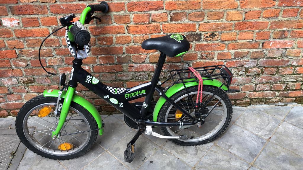 Rookie bike kids fun racing team, Fietsen en Brommers, Fietsen | Kinderfietsjes, Ophalen, Gebruikt
