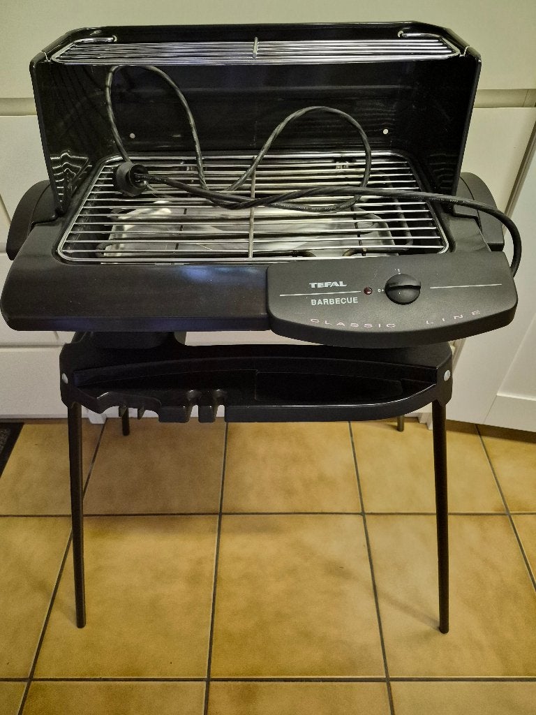 Barbecue, Tuin en Terras, Elektrische barbecues, Ophalen of Verzenden, Zo goed als nieuw, TEFAL