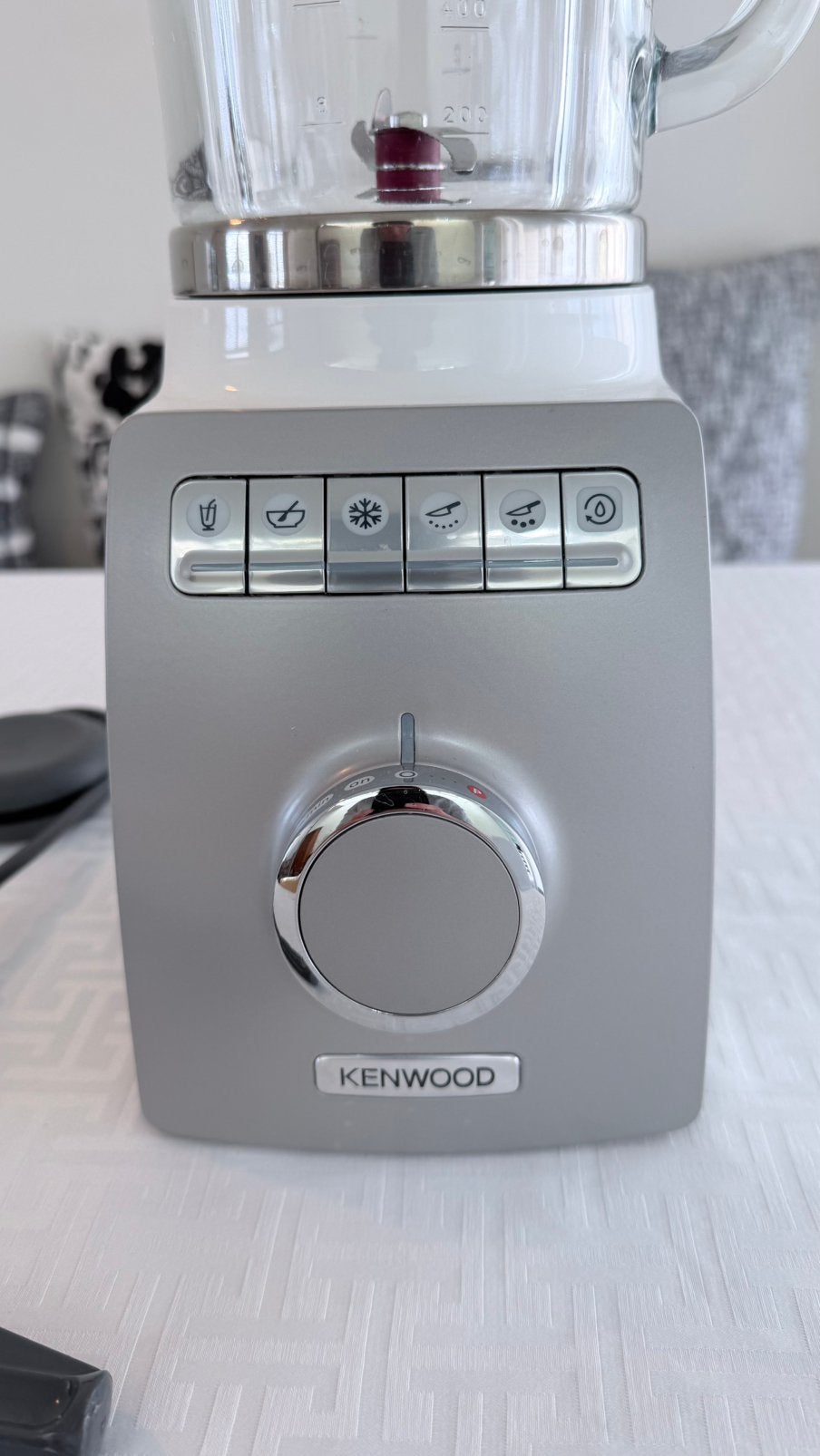 Kenwood multifunctionele mixer glazen kan als nieuw compleet, Elektronische apparatuur, Blenders, Ophalen, Zo goed als nieuw, Blender