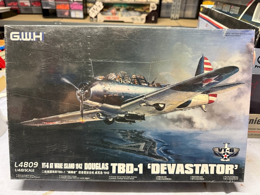 Avion "TBD-1 Devastator" de la marque GWH, Hobby & Loisirs créatifs, Modélisme | Avions & Hélicoptères, Neuf, Enlèvement ou Envoi