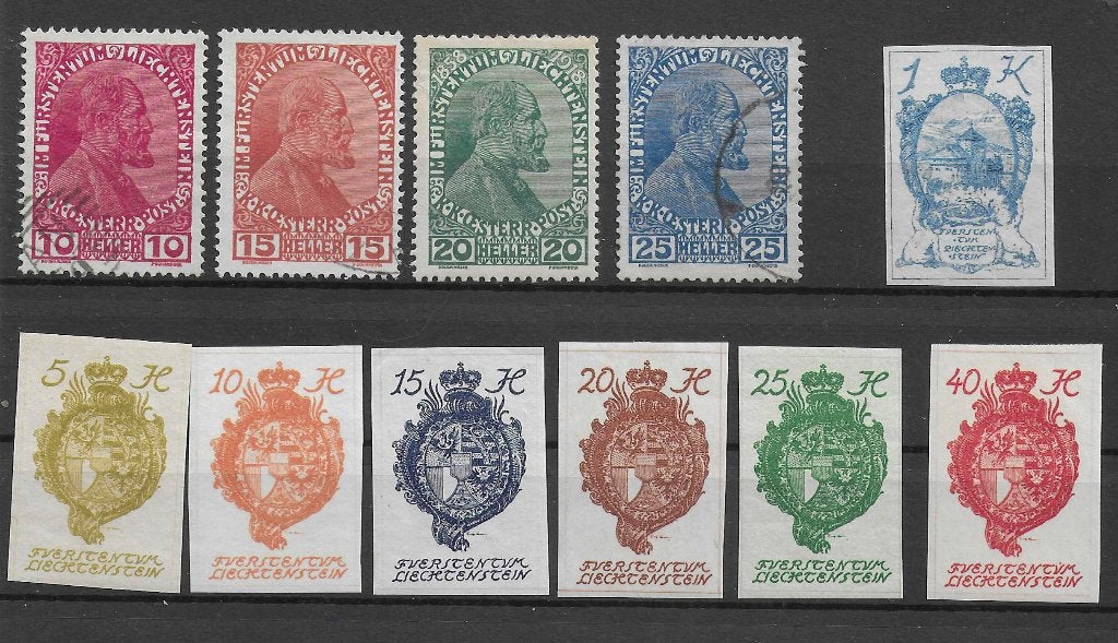 Postzegels Liechtenstein - Klassiek, Postzegels en Munten, Verzenden