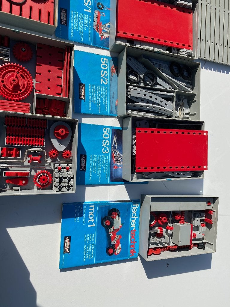 Lot Fischertechnik, Hobby en Vrije tijd, Ophalen, Zo goed als nieuw