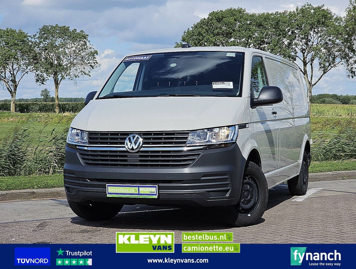 Volkswagen TRANSPORTER 2.0 TDI T6.1 150Pk L2H1 Autm, Auto's, Automaat, ABS, Beige, Bedrijf
