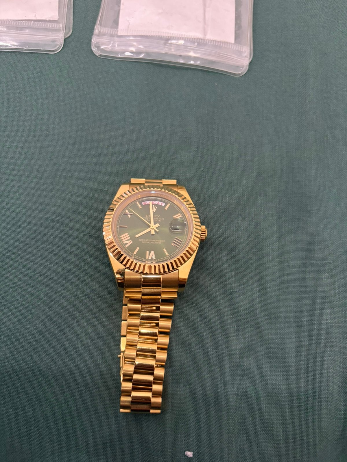 Rolex oyster perpetual day date, Ophalen of Verzenden, Zo goed als nieuw, Rolex