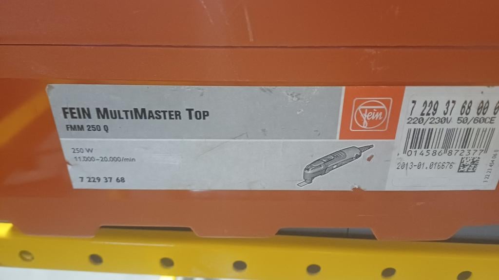 Fein multimaster, Bricolage & Construction, Enlèvement