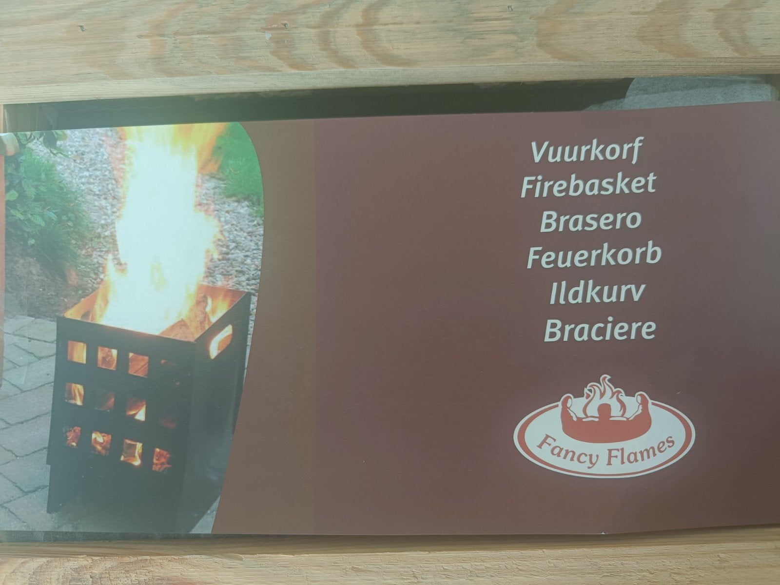 Vuurkorf Fancy Flames, Ophalen, Vuurkorf
