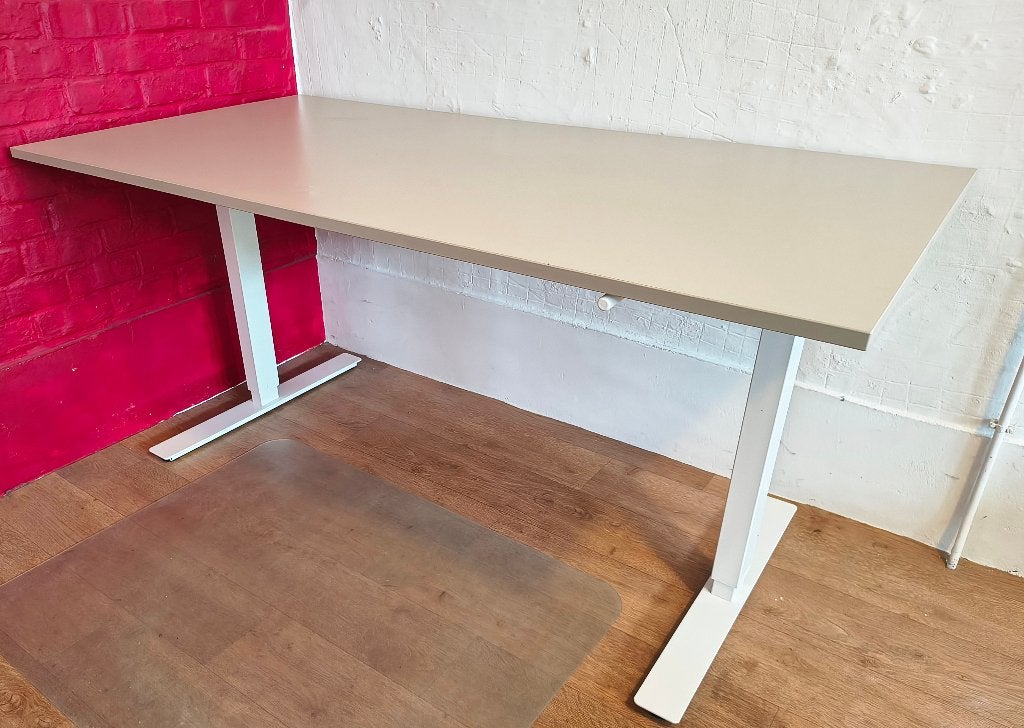 Table de travail 160cm x 80cm, Huis en Inrichting, Bureaus, Ophalen, 160 cm, In hoogte verstelbaar, Zo goed als nieuw